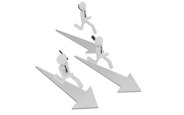 矢印 / 走る - ワーキングイメージ/写真/無料/イラスト/フォト/フリーダウンロード