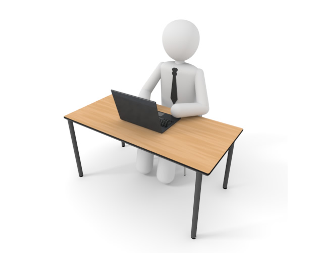 働く / 机 - ワーキングイメージ/写真/無料/イラスト/フォト/フリーダウンロード