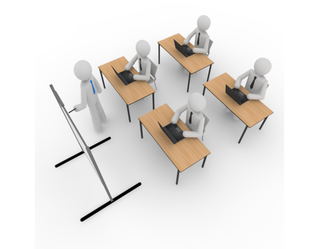 生徒 / 先生 - ワーキングイメージ/写真/無料/イラスト/フォト/フリーダウンロード