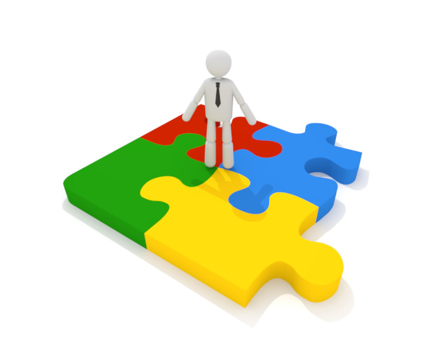 ビジネスマン / 組合わせる - ワーキングイメージ/写真/無料/イラスト/フォト/フリーダウンロード