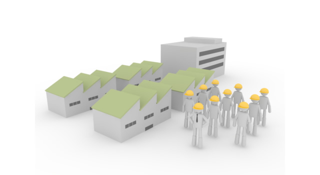 会社 / ビル - ワーキングイメージ/写真/無料/イラスト/フォト/フリーダウンロード