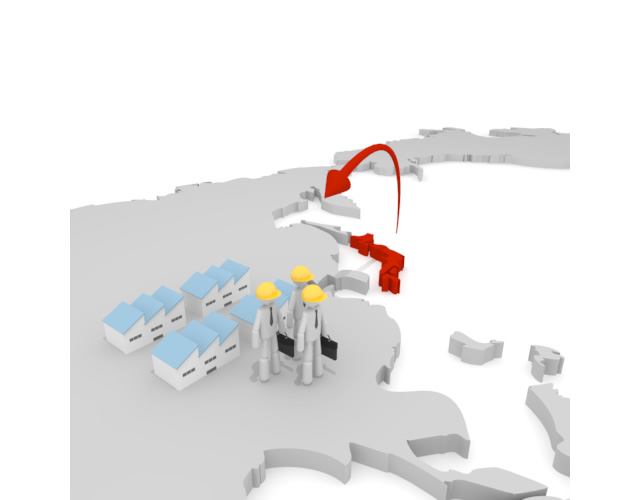 グローバル / 移転 - ワーキングイメージ/写真/無料/イラスト/フォト/フリーダウンロード