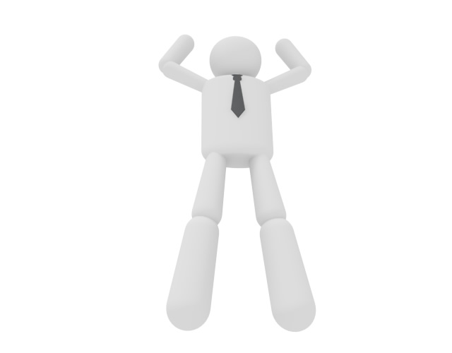 ビジネスマン / 頑張る - ワーキングイメージ/写真/無料/イラスト/フォト/フリーダウンロード