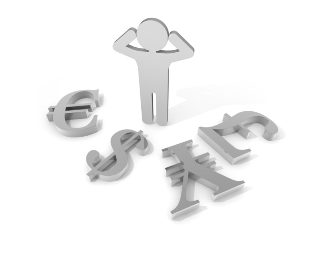 困惑 / 日本円 - ワーキングイメージ/写真/無料/イラスト/フォト/フリーダウンロード