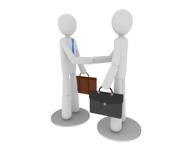 ビジネスパーソン / ありがとう - ワーキングイメージ/写真/無料/イラスト/フォト/フリーダウンロード