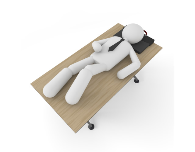 昼寝 / 休息 - ワーキングイメージ/写真/無料/イラスト/フォト/フリーダウンロード