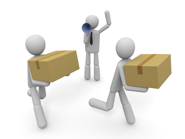 段ボール - ワーキングイメージ/写真/無料/イラスト/フォト/フリーダウンロード