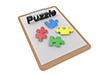 Puzzle ｜ Structure ｜ Assembly Business Strategy --Business ｜ People ｜ Free Illustration Material