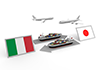 Trade between Italy and Japan --Business | People | Free Illustrations