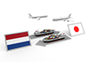 Trade between the Netherlands and Japan --Business | People | Free Illustrations