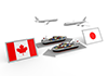 Trade between Canada and Japan-Business | People | Free Illustrations