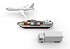Airplane-Truck-Tanker-Business | People | Free Illustrations