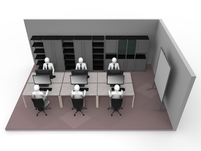 Office / Working-Illustration / Photo / Free Material / Clip Art / Photo / Commercial Use OK